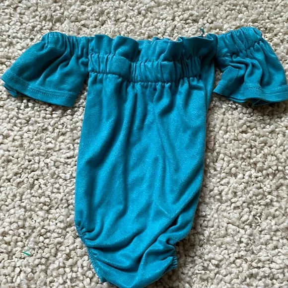 Hanna Andersson baby adorable butterfly romper w suede onesie One Pieces